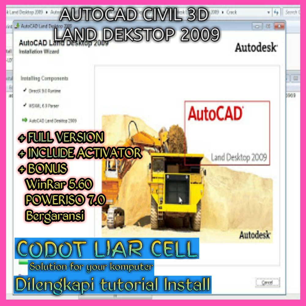 Descargar autocad civil 3d land desktop companion 2009 64 bits
